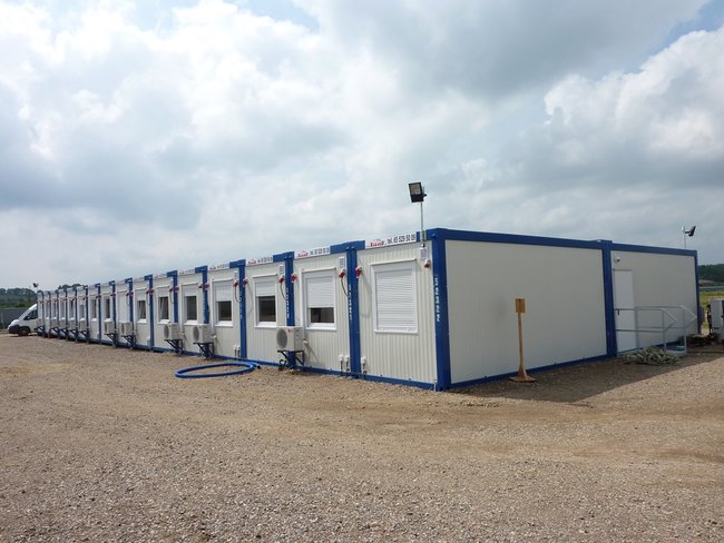 Kompleks biurowy pod zaplecze budowy fabryki