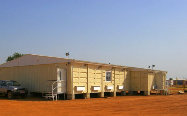 Kontenerowy obiekt ochrony - ExxonMobil CHAD