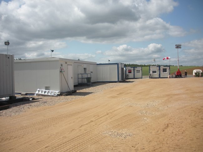 Zaplecze na wiertnię Lewino 1-G2