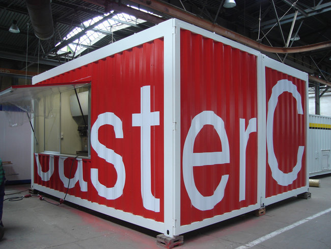 Modułowy punkt gastronomiczny szybkiej obsługi