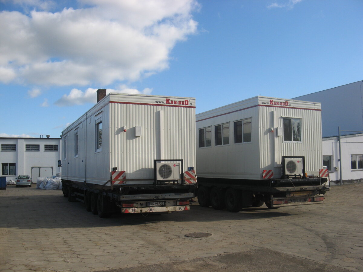 Kontenery mieszkalne typu VIP - wiertnie